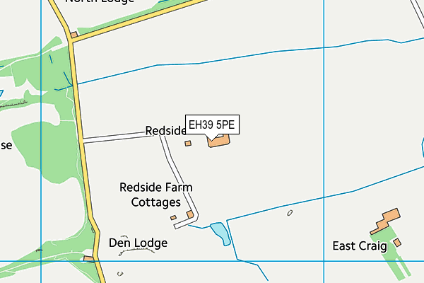 EH39 5PE map - OS VectorMap District (Ordnance Survey) EH39 5PE map - OS VectorMap District (Ordnance Survey)