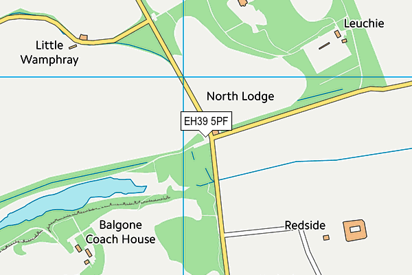 EH39 5PF map - OS VectorMap District (Ordnance Survey) EH39 5PF map - OS VectorMap District (Ordnance Survey)