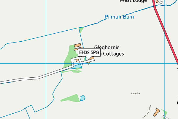 EH39 5PG map - OS VectorMap District (Ordnance Survey) EH39 5PG map - OS VectorMap District (Ordnance Survey)