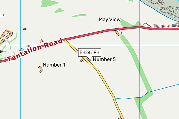 EH39 5PH map - OS VectorMap District (Ordnance Survey) EH39 5PH map - OS VectorMap District (Ordnance Survey)