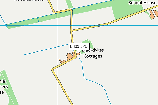 EH39 5PQ map - OS VectorMap District (Ordnance Survey) EH39 5PQ map - OS VectorMap District (Ordnance Survey)