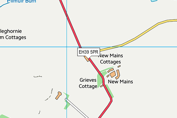 EH39 5PR map - OS VectorMap District (Ordnance Survey) EH39 5PR map - OS VectorMap District (Ordnance Survey)
