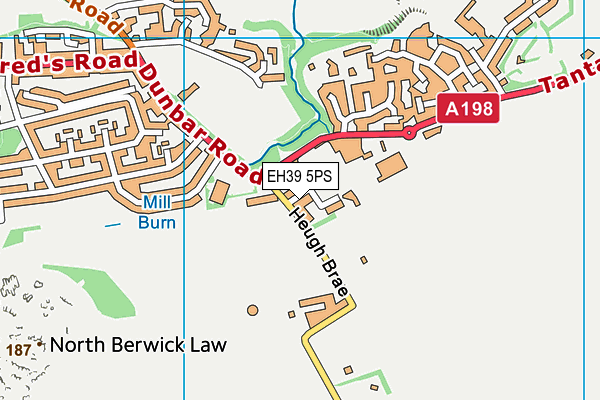 EH39 5PS map - OS VectorMap District (Ordnance Survey) EH39 5PS map - OS VectorMap District (Ordnance Survey)