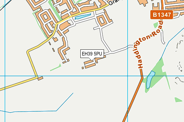 EH39 5PU map - OS VectorMap District (Ordnance Survey) EH39 5PU map - OS VectorMap District (Ordnance Survey)