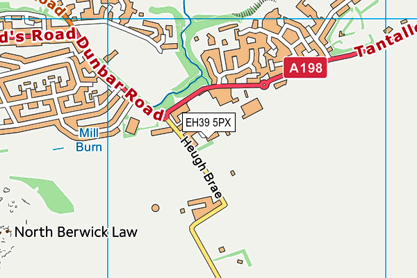 EH39 5PX map - OS VectorMap District (Ordnance Survey) EH39 5PX map - OS VectorMap District (Ordnance Survey)