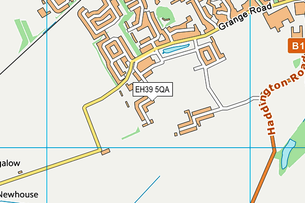 EH39 5QA map - OS VectorMap District (Ordnance Survey) EH39 5QA map - OS VectorMap District (Ordnance Survey)