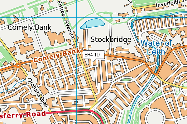 EH4 1DT map - OS VectorMap District (Ordnance Survey) EH4 1DT map - OS VectorMap District (Ordnance Survey)