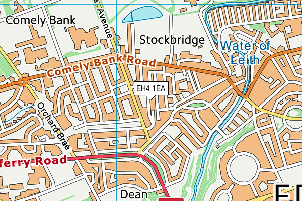 EH4 1EA map - OS VectorMap District (Ordnance Survey) EH4 1EA map - OS VectorMap District (Ordnance Survey)