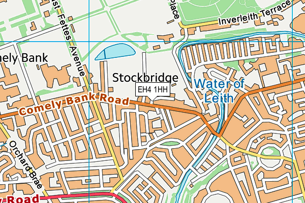 EH4 1HH map - OS VectorMap District (Ordnance Survey) EH4 1HH map - OS VectorMap District (Ordnance Survey)