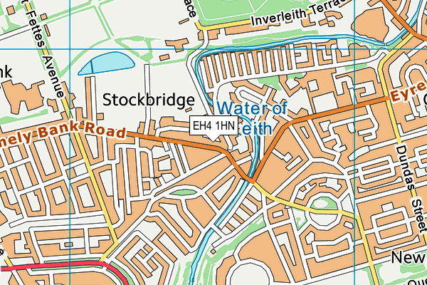 EH4 1HN map - OS VectorMap District (Ordnance Survey) EH4 1HN map - OS VectorMap District (Ordnance Survey)