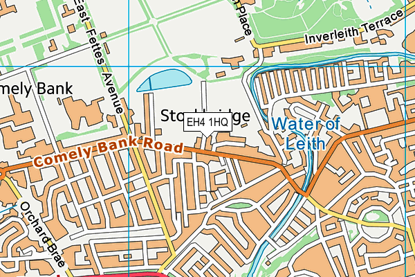 EH4 1HQ map - OS VectorMap District (Ordnance Survey) EH4 1HQ map - OS VectorMap District (Ordnance Survey)