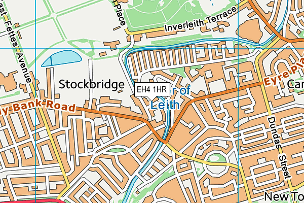 EH4 1HR map - OS VectorMap District (Ordnance Survey) EH4 1HR map - OS VectorMap District (Ordnance Survey)