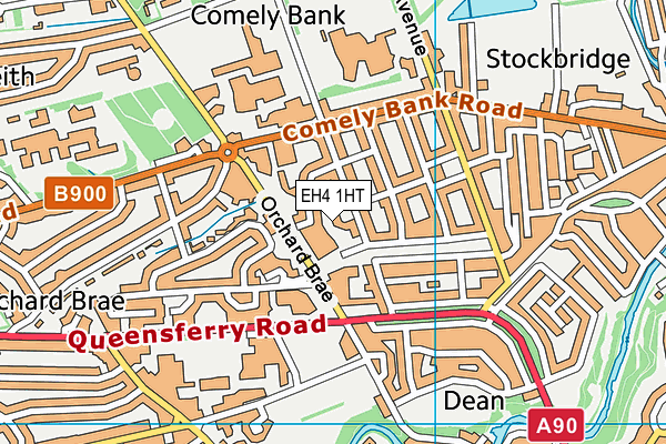 EH4 1HT map - OS VectorMap District (Ordnance Survey) EH4 1HT map - OS VectorMap District (Ordnance Survey)