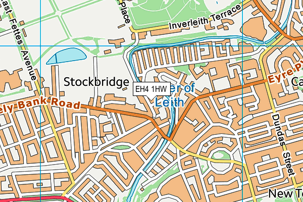 EH4 1HW map - OS VectorMap District (Ordnance Survey) EH4 1HW map - OS VectorMap District (Ordnance Survey)