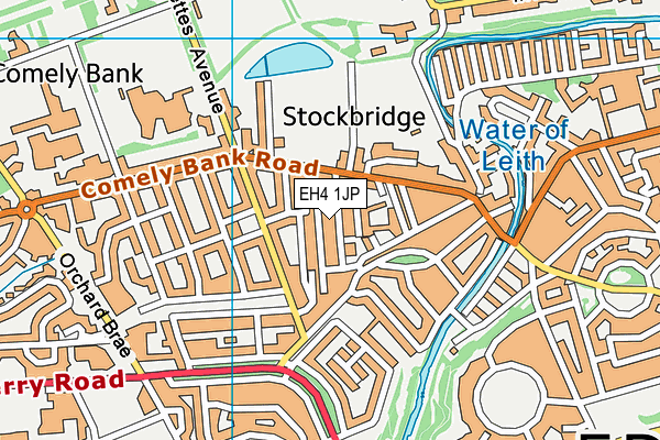 EH4 1JP map - OS VectorMap District (Ordnance Survey) EH4 1JP map - OS VectorMap District (Ordnance Survey)