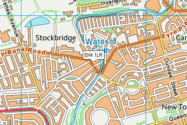 EH4 1LR map - OS VectorMap District (Ordnance Survey) EH4 1LR map - OS VectorMap District (Ordnance Survey)