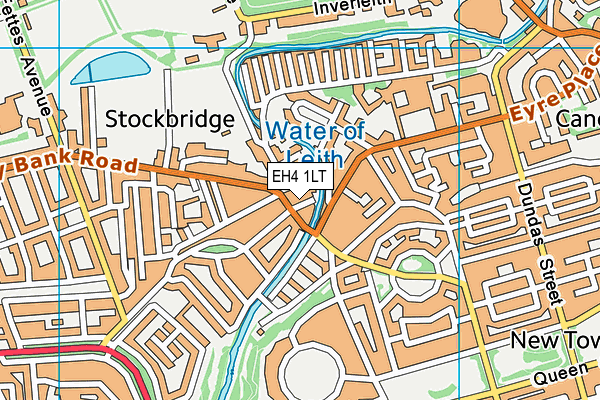 EH4 1LT map - OS VectorMap District (Ordnance Survey) EH4 1LT map - OS VectorMap District (Ordnance Survey)