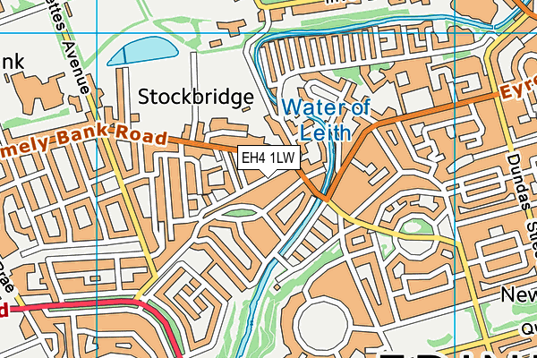 EH4 1LW map - OS VectorMap District (Ordnance Survey) EH4 1LW map - OS VectorMap District (Ordnance Survey)