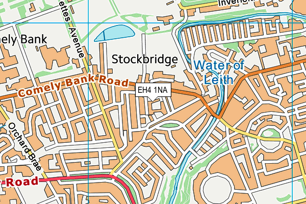 EH4 1NA map - OS VectorMap District (Ordnance Survey) EH4 1NA map - OS VectorMap District (Ordnance Survey)