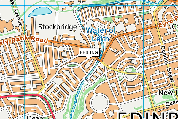 EH4 1NG map - OS VectorMap District (Ordnance Survey) EH4 1NG map - OS VectorMap District (Ordnance Survey)