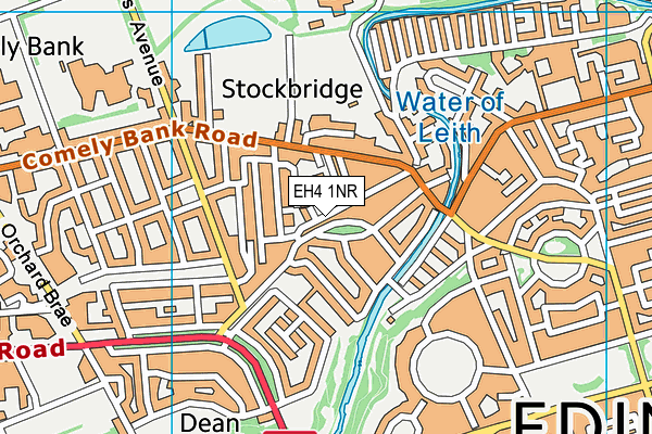 EH4 1NR map - OS VectorMap District (Ordnance Survey) EH4 1NR map - OS VectorMap District (Ordnance Survey)