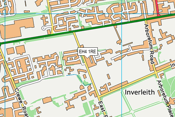 EH4 1RE map - OS VectorMap District (Ordnance Survey) EH4 1RE map - OS VectorMap District (Ordnance Survey)