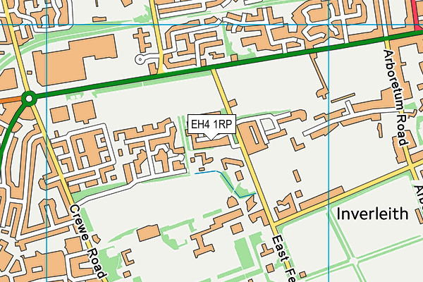 EH4 1RP map - OS VectorMap District (Ordnance Survey) EH4 1RP map - OS VectorMap District (Ordnance Survey)