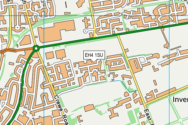 EH4 1SU map - OS VectorMap District (Ordnance Survey) EH4 1SU map - OS VectorMap District (Ordnance Survey)