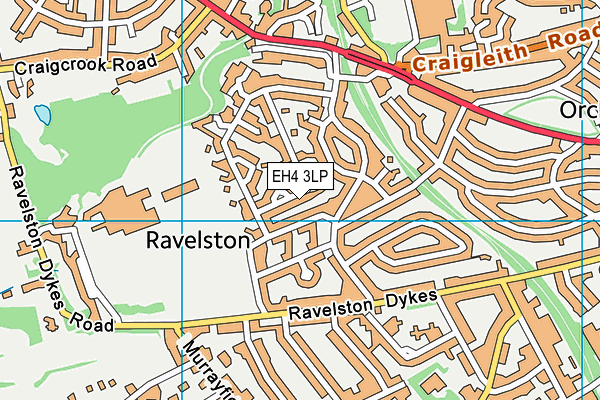 EH4 3LP map - OS VectorMap District (Ordnance Survey) EH4 3LP map - OS VectorMap District (Ordnance Survey)