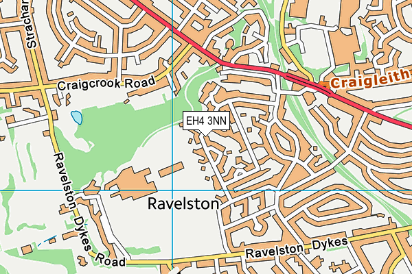 EH4 3NN map - OS VectorMap District (Ordnance Survey) EH4 3NN map - OS VectorMap District (Ordnance Survey)