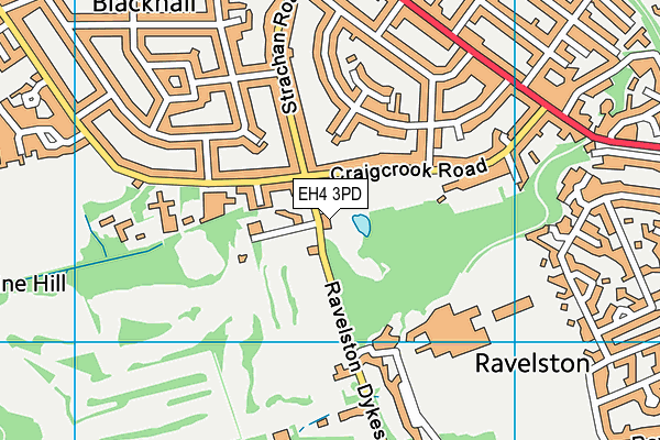 EH4 3PD map - OS VectorMap District (Ordnance Survey) EH4 3PD map - OS VectorMap District (Ordnance Survey)