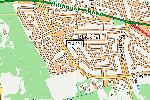 EH4 3PU map - OS VectorMap District (Ordnance Survey) EH4 3PU map - OS VectorMap District (Ordnance Survey)