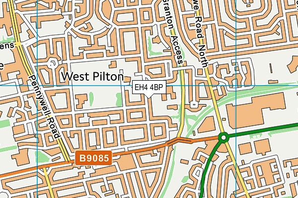 EH4 4BP map - OS VectorMap District (Ordnance Survey) EH4 4BP map - OS VectorMap District (Ordnance Survey)