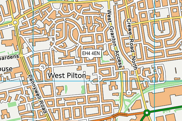 EH4 4EN map - OS VectorMap District (Ordnance Survey) EH4 4EN map - OS VectorMap District (Ordnance Survey)
