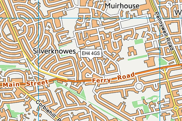 EH4 4GS map - OS VectorMap District (Ordnance Survey) EH4 4GS map - OS VectorMap District (Ordnance Survey)