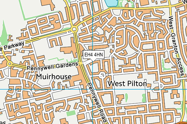 EH4 4HN map - OS VectorMap District (Ordnance Survey) EH4 4HN map - OS VectorMap District (Ordnance Survey)