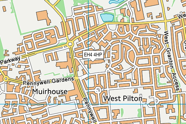 EH4 4HP map - OS VectorMap District (Ordnance Survey) EH4 4HP map - OS VectorMap District (Ordnance Survey)