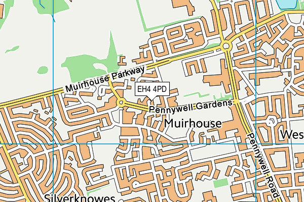 EH4 4PD map - OS VectorMap District (Ordnance Survey) EH4 4PD map - OS VectorMap District (Ordnance Survey)