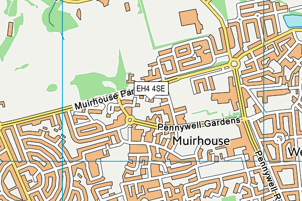 EH4 4SE map - OS VectorMap District (Ordnance Survey) EH4 4SE map - OS VectorMap District (Ordnance Survey)