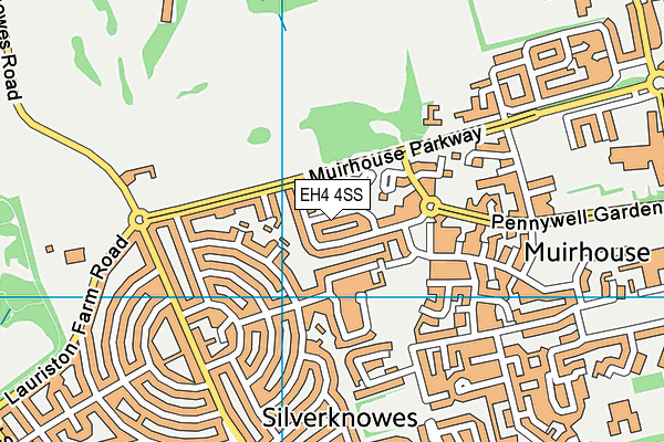 EH4 4SS map - OS VectorMap District (Ordnance Survey) EH4 4SS map - OS VectorMap District (Ordnance Survey)