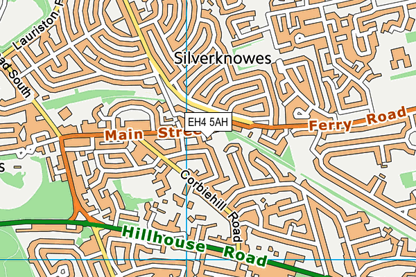 EH4 5AH map - OS VectorMap District (Ordnance Survey) EH4 5AH map - OS VectorMap District (Ordnance Survey)