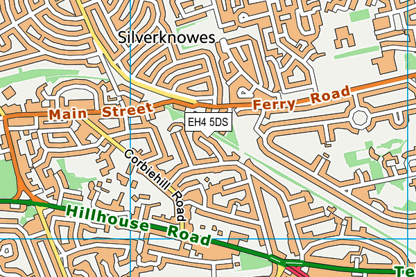 EH4 5DS map - OS VectorMap District (Ordnance Survey) EH4 5DS map - OS VectorMap District (Ordnance Survey)