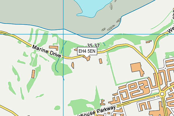 EH4 5EN map - OS VectorMap District (Ordnance Survey) EH4 5EN map - OS VectorMap District (Ordnance Survey)