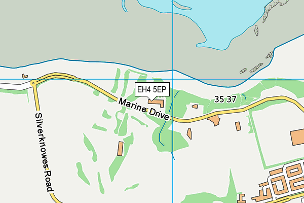 EH4 5EP map - OS VectorMap District (Ordnance Survey) EH4 5EP map - OS VectorMap District (Ordnance Survey)
