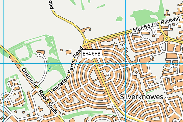 EH4 5HB map - OS VectorMap District (Ordnance Survey) EH4 5HB map - OS VectorMap District (Ordnance Survey)