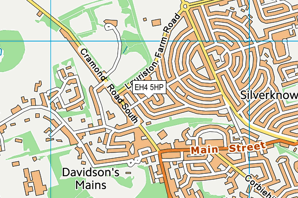 EH4 5HP map - OS VectorMap District (Ordnance Survey) EH4 5HP map - OS VectorMap District (Ordnance Survey)