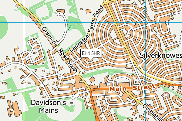 EH4 5HR map - OS VectorMap District (Ordnance Survey) EH4 5HR map - OS VectorMap District (Ordnance Survey)