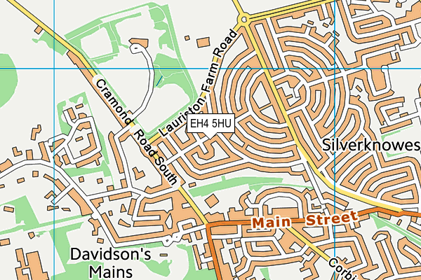 EH4 5HU map - OS VectorMap District (Ordnance Survey) EH4 5HU map - OS VectorMap District (Ordnance Survey)