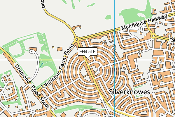 EH4 5LE map - OS VectorMap District (Ordnance Survey) EH4 5LE map - OS VectorMap District (Ordnance Survey)