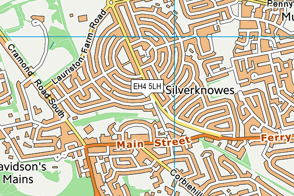 EH4 5LH map - OS VectorMap District (Ordnance Survey) EH4 5LH map - OS VectorMap District (Ordnance Survey)